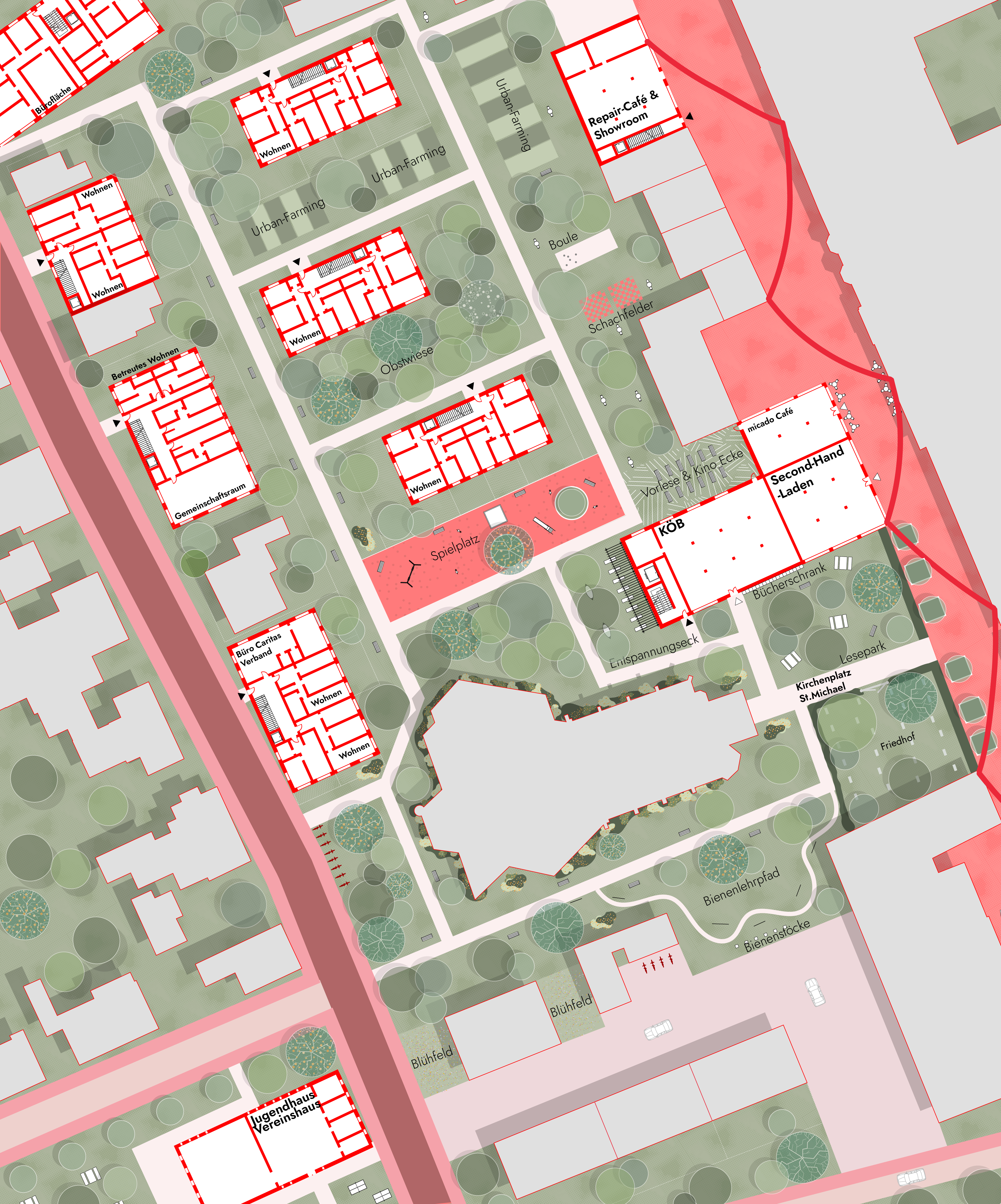 Kölner Straße zone 1:500